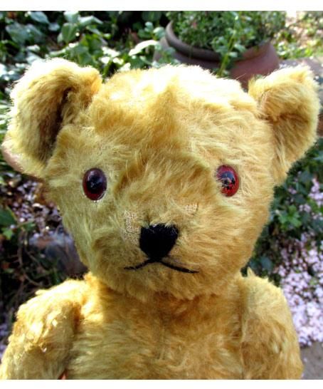 イギリス1960年代ディーンズ社のテディベア 【 A-1659 】 - テディベア