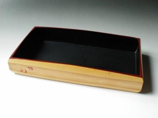 久田宗也宗匠好在判箱竹莨盆 (共箱)黒田宗傳 - 茶道具販売 栗林園