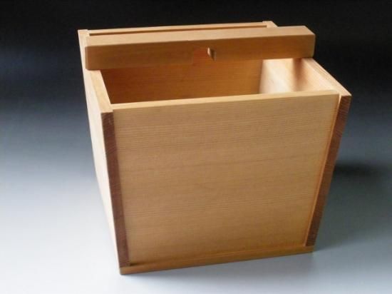 利休好写 釣瓶水指 (紙箱)雄斎 - 茶道具販売 栗林園