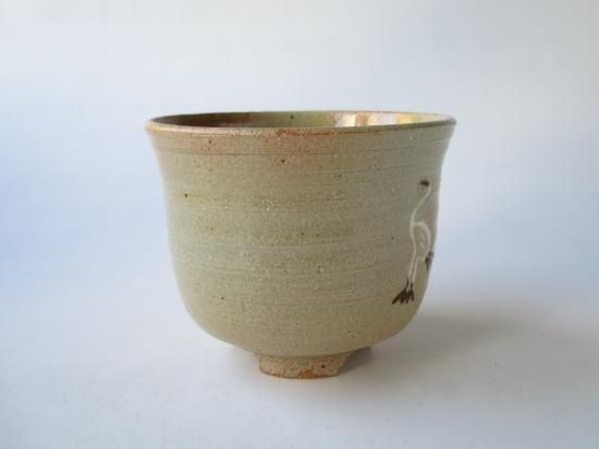 渡辺伸治作 大名物 円乗坊肩衝写 茶入 茶道具 仕覆 共箱 C384 渡辺伸治