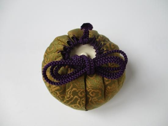 高取焼 大海茶入 (共箱)初代 鬼丸碧山 - 茶道具販売 栗林園