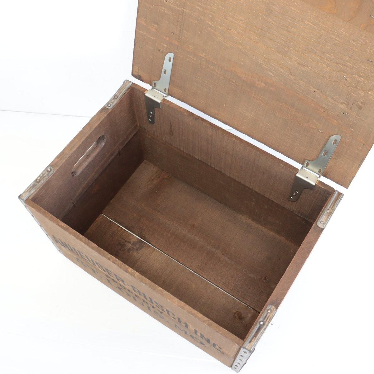 Budweiser ヴィンテージ 木箱 アメリカ バドワイザー ウッドボックス