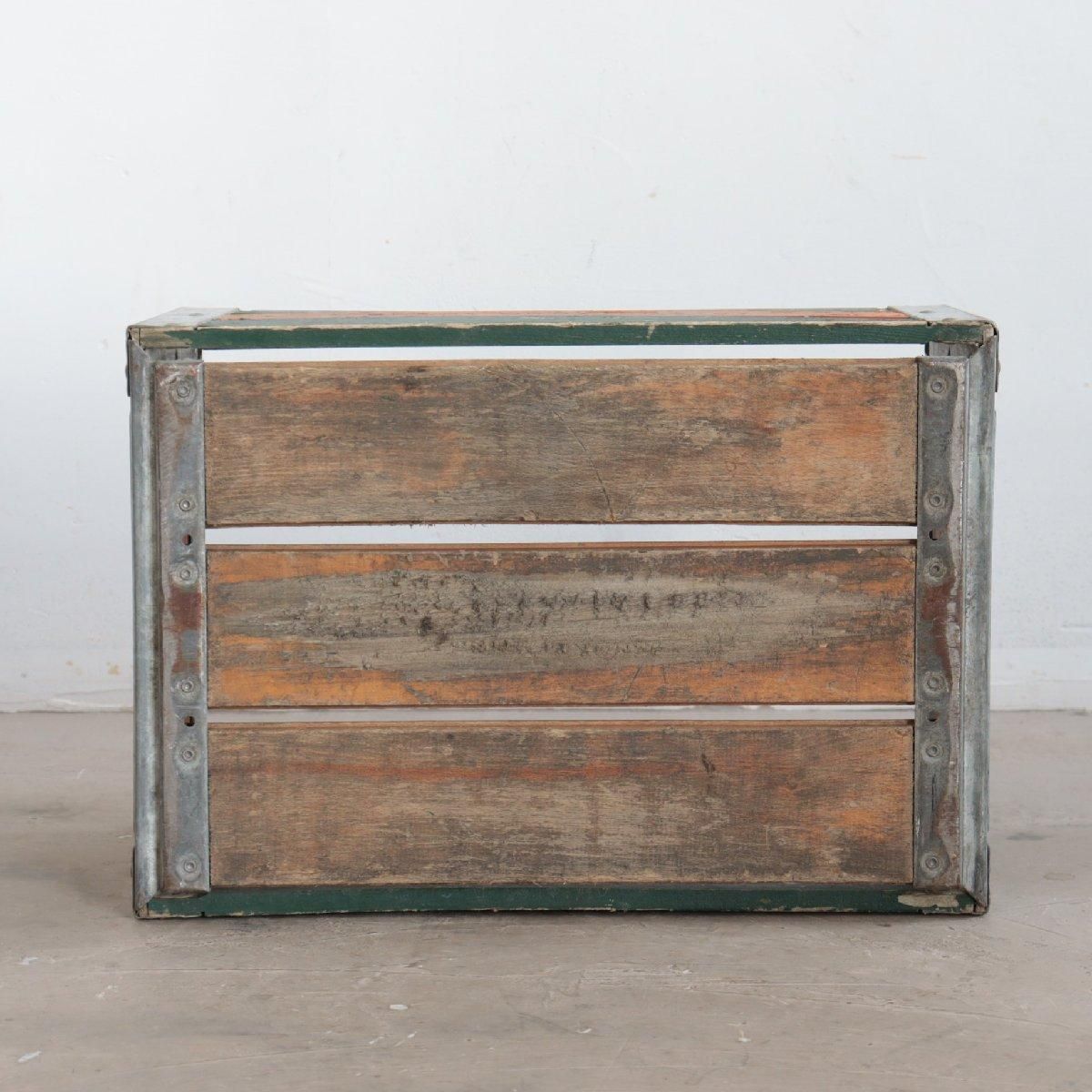 60s ヴィンテージ ミルククレート 木箱 ウッドボックス 運搬箱 収納