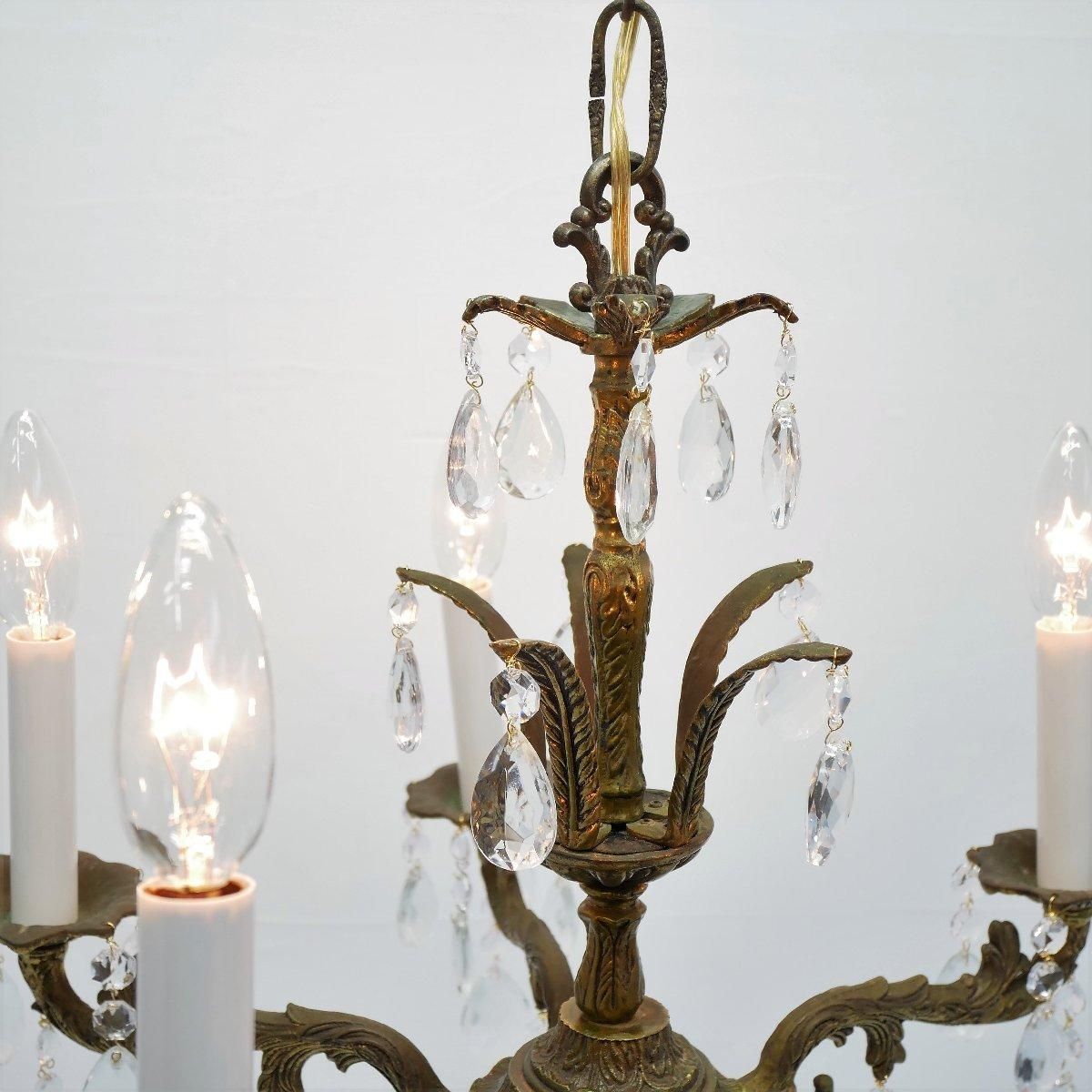 シャンデリア アメリカ ヴィンテージ 吊り下げ照明 ペンダントランプ