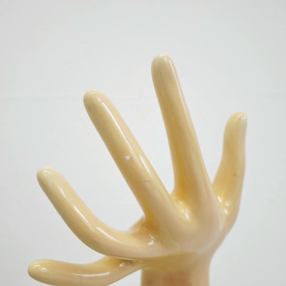 ヴィンテージ ハンドトルソー アメリカ 陶器 手 マネキン オブジェ