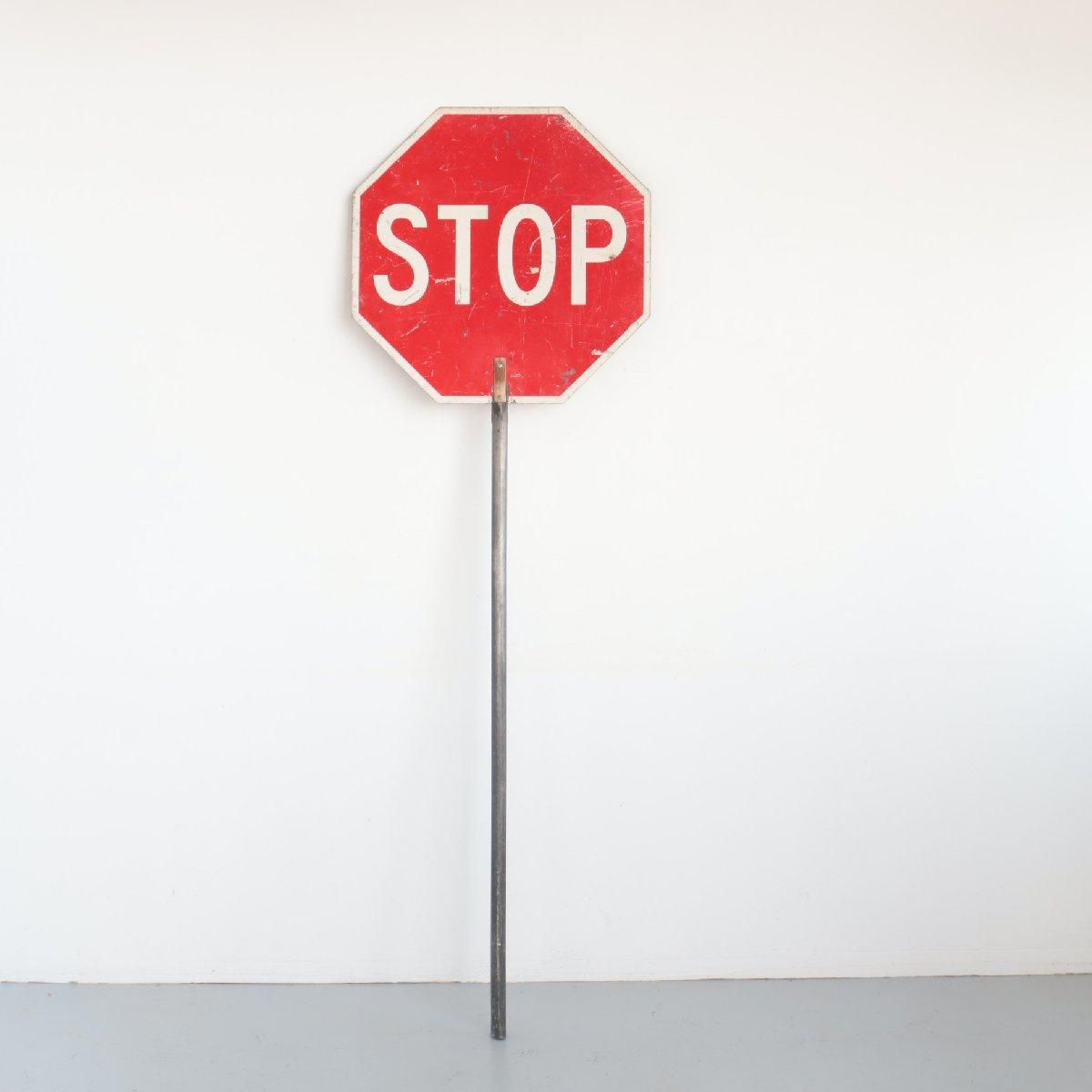 ビンテージ MILE 186マイルトラフィックサイン 看板ロードサイン USA製