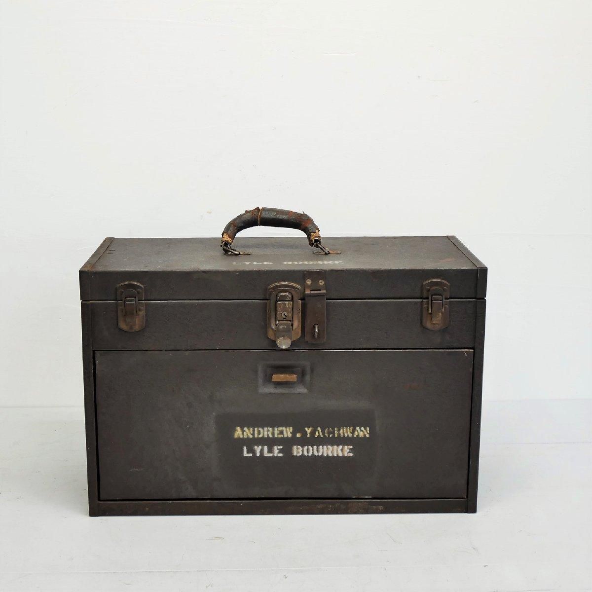 激レア アメリカ ビンテージ KEM. パーツケース ガレージ 工具 ツール