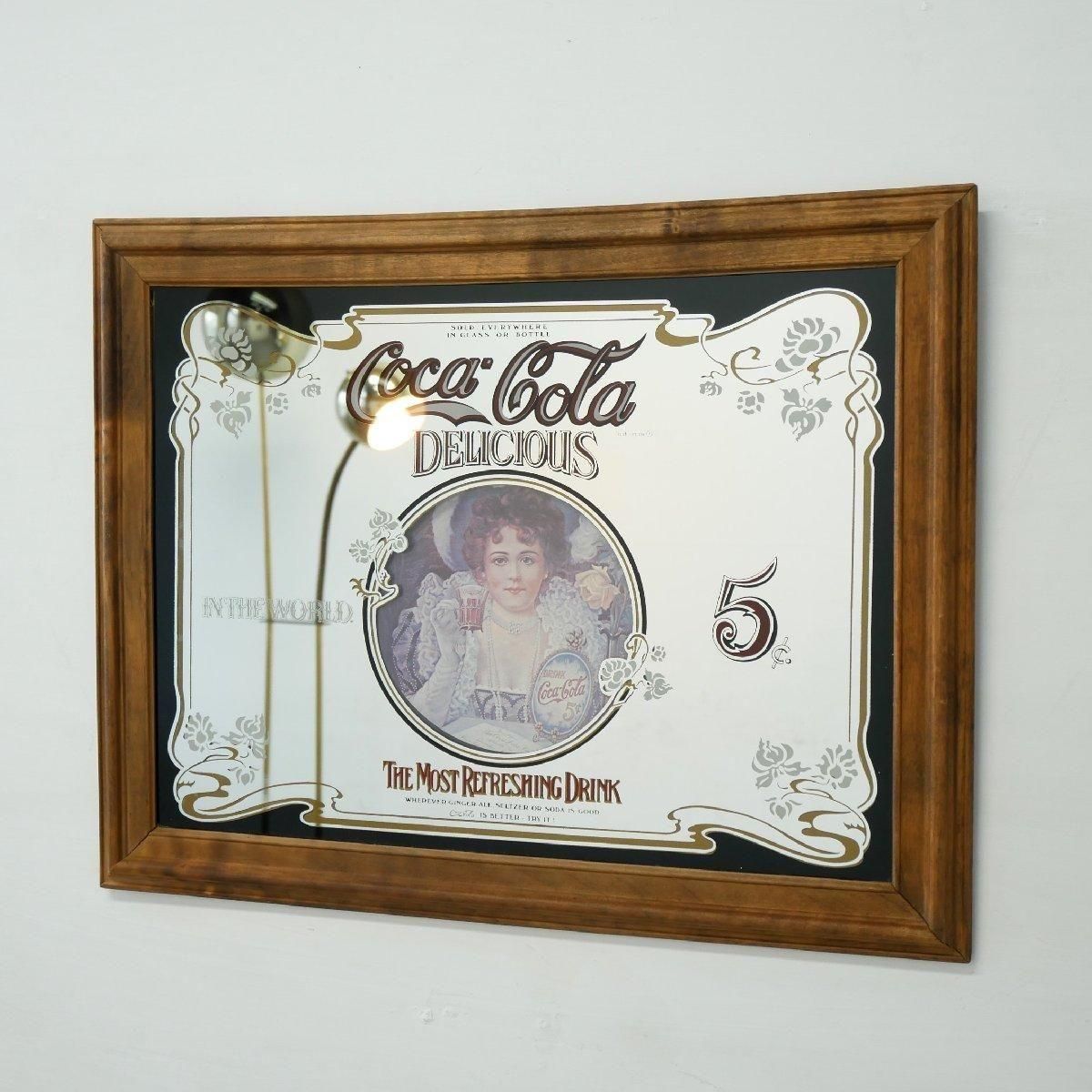 Coca-Cola ヴィンテージ パブミラー -通販-ローズボールアンティークス