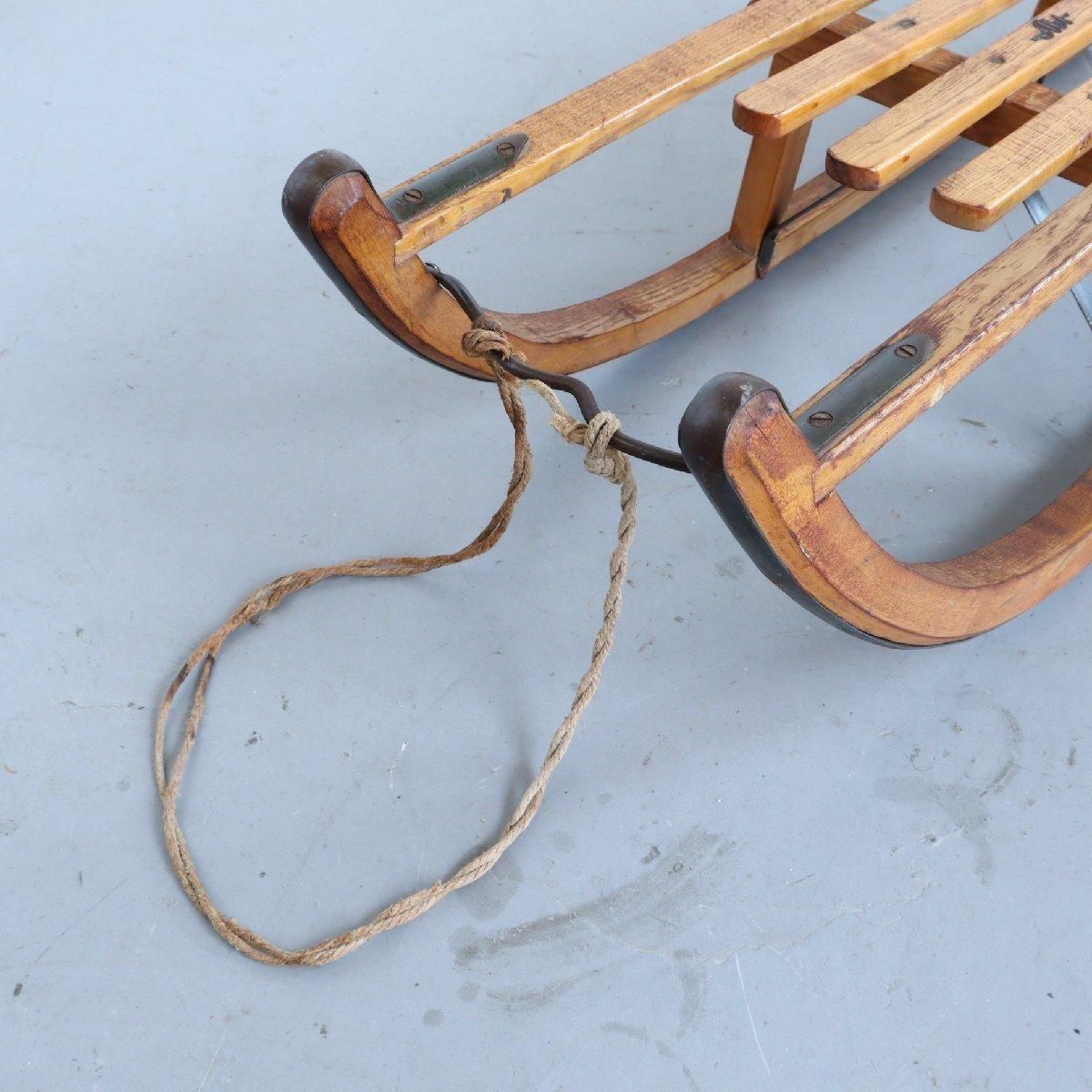 30s 40s DAVOS 木製 ソリ -通販-ローズボールアンティークス