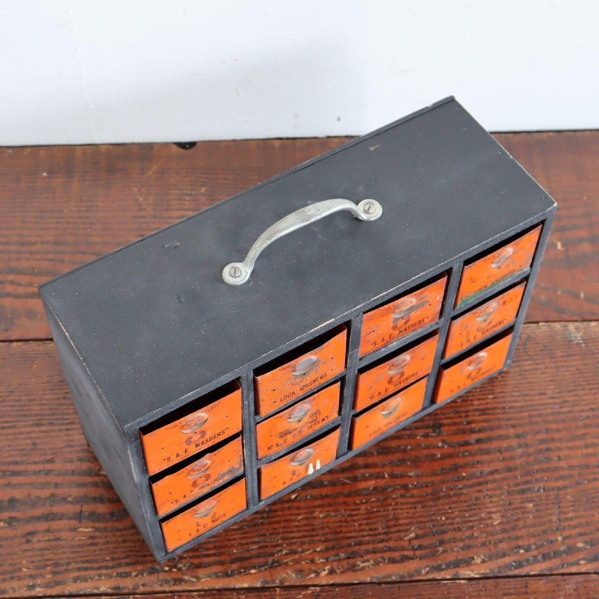 パーツキャビネット 50s DORMAN社製 -通販-ローズボールアンティークス