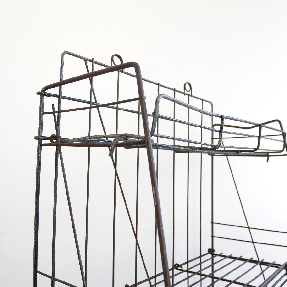 ヴィンテージ ワイヤーラック シャビーシック -通販-ローズボール