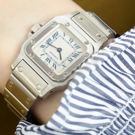 カルティエ Cartier｜サントスガルベ SM｜クォーツ・1990年代製