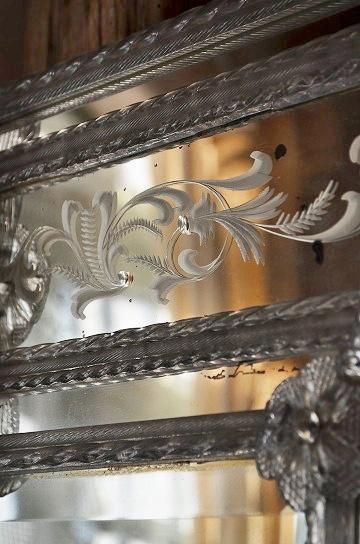 パブミラーBallantine's フレーム付きミラー ビッグサイズ パブミラー