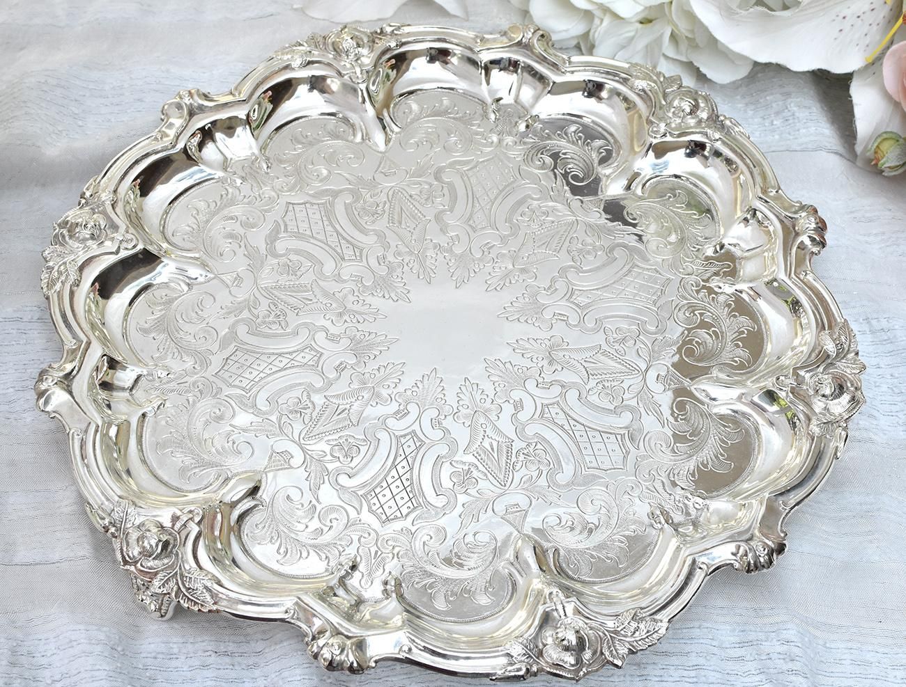 英国アンティーク古ダービー18世紀エドワーズウィザーズ 薔薇絵付けの