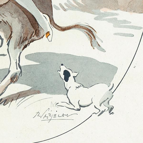 フランスの雑誌挿絵 ～LA VIE PARISIENNE～よりRené Préjelan 0117