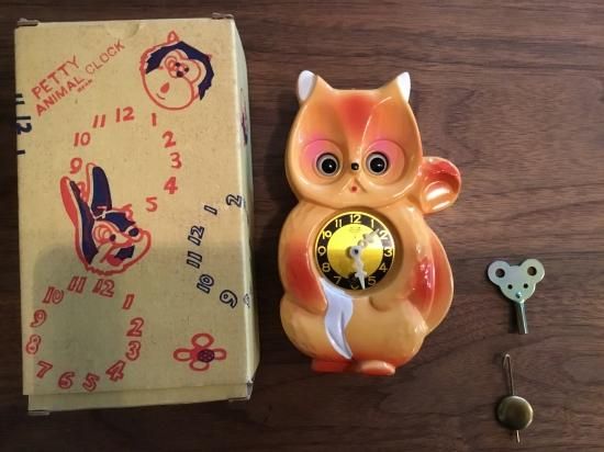 MKEN ミケン社 / アニマルクロック 目玉時計