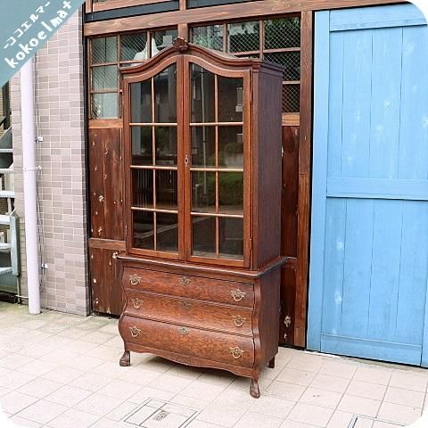 三越製作所】◇電話台◇ヴィンテージ◇ルーマニア製◇オーク材 三越