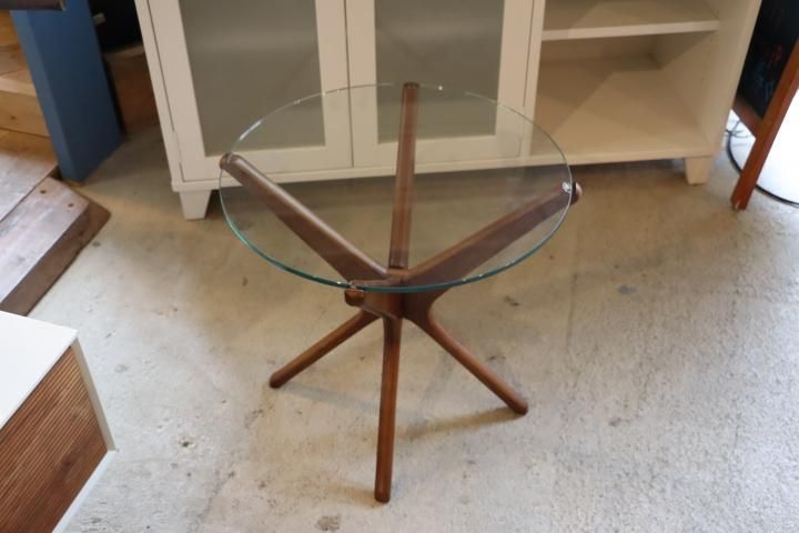 展示品 ACME/アクメファニチャー トラッセル ガラス サイドテーブル