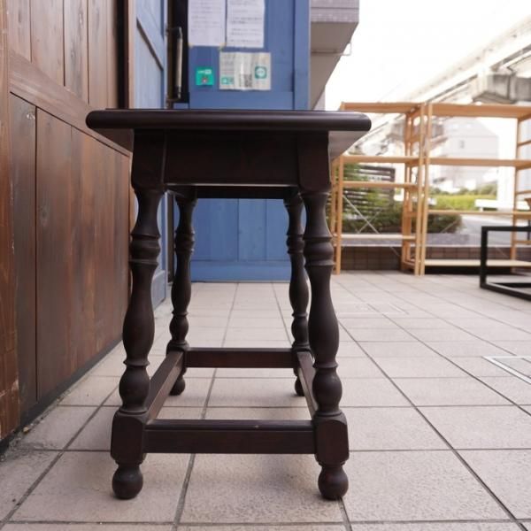 松本民芸家具の#25型 スツール・テーブルです。ミズメザクラ無垢材を