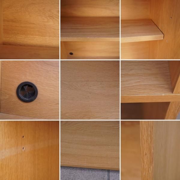 無印良品(MUJI)の人気のオーク材 スタッキングキャビネット・デスク