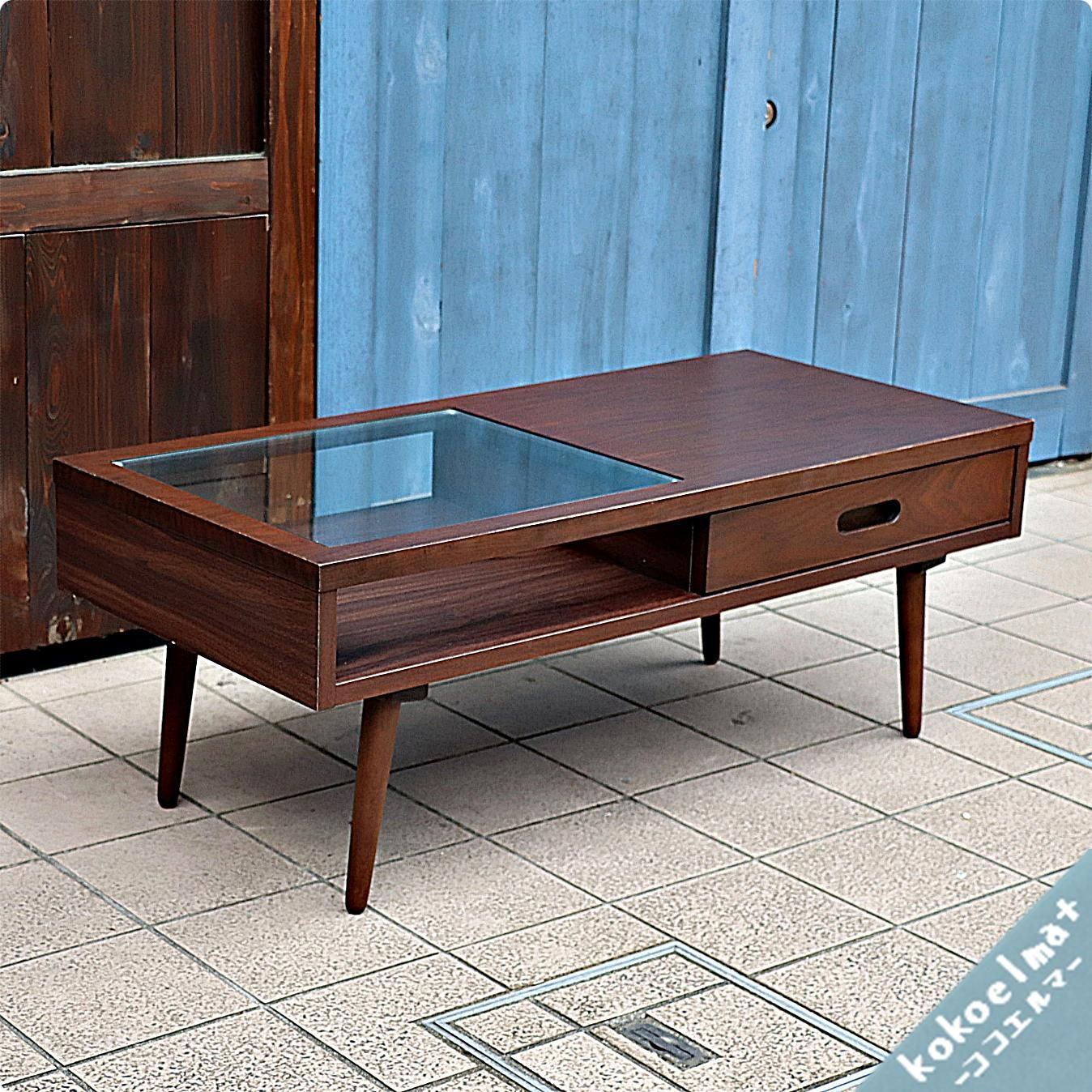 ケユカ KEYUCA ローテーブル ウォールナット 値下げ/KEYUCA(ケユカ)で