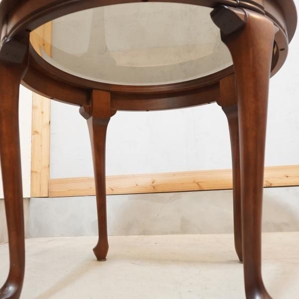 MARUNI マルニ木工 ベルサイユシリーズ サイドテーブル ロココ様式 猫