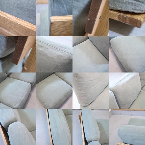 MOMO natural(モモナチュラル)のCLOUD(クラウド) LOW 3人掛けソファ