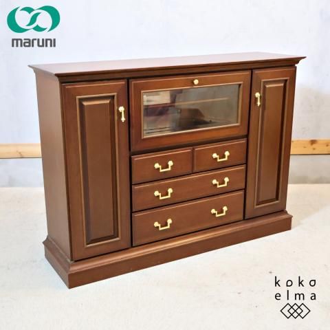 セール maruni マルニ 地中海シリーズ キャビネット リビングボード