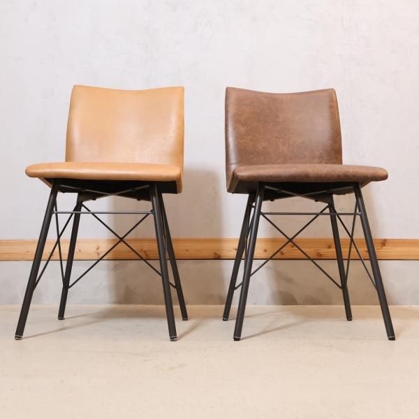 クラッシュゲート ノットアンティークス チェア 2脚セット CRASH GATE