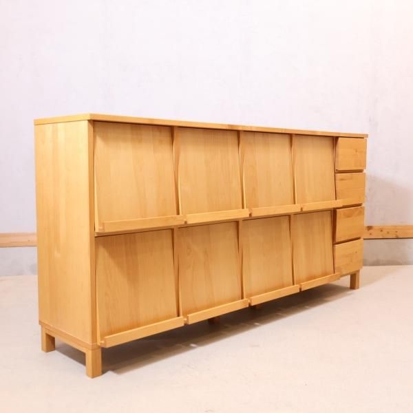 高野木工 レッチェ アルダー材 テレビボード 北欧スタイル 管理No.i1