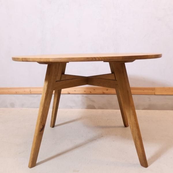 しーも】unico ADDAY（アディ）ラウンドダイニングテーブル unico