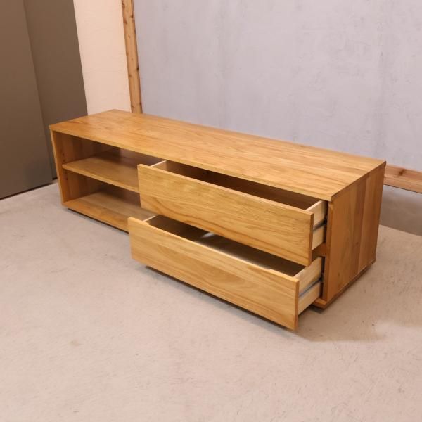 売約済み】無印 無印良品 MUJI 木製 AVラック オーク材 テレビ台