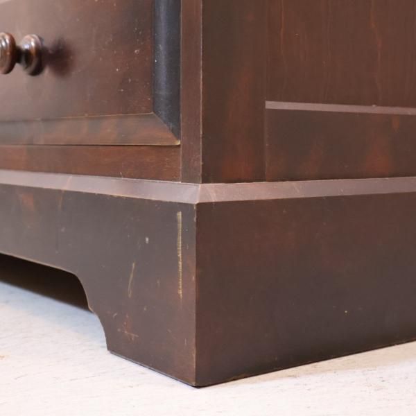 EFK21 北海道民芸家具 HM861K 電話台 9.6万 カバ/樺 無垢材 イズヤ