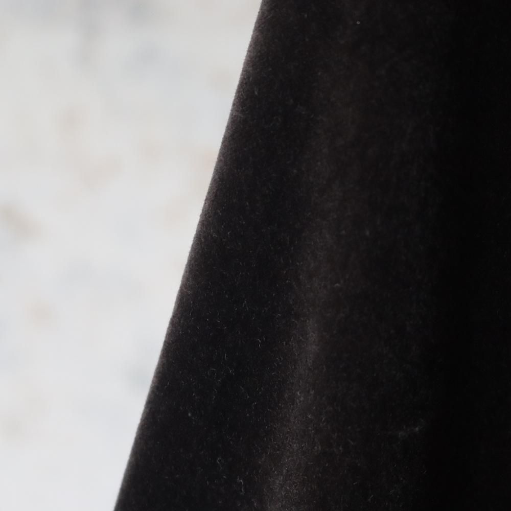 MAATEE&SONS VELVET STAND JACKET(Gray) - DIMPLE