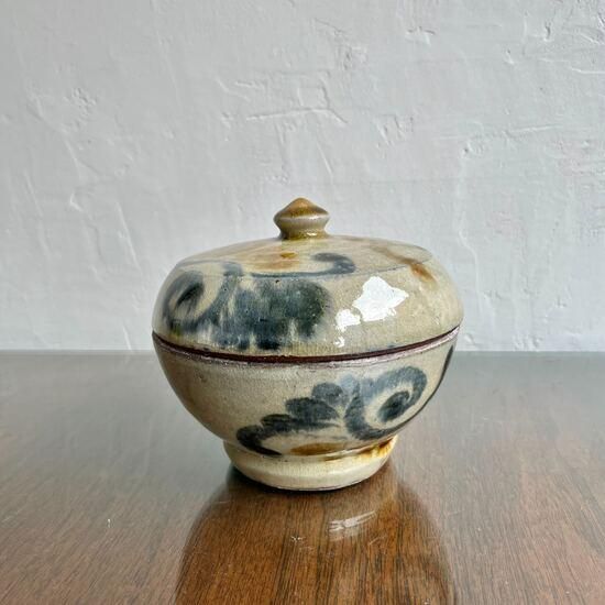 仁王窯】壺屋焼 やちむん タラフー 大型タラフー 蓋物 蓋壺 甕 【公式