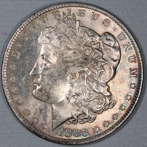 古銭 銀貨 モルガンダラー 1883年 USA 1ドル銀貨 モルガンダラー 1883