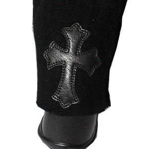 クロムハーツ（Chrome Hearts）グローブ ミッティンズ フィンガーレス