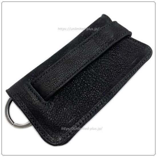 CHROME HEARTSキーホルダー ギャランティ有り 黒いレザーキーケース