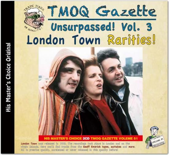 PAUL McCARTNEY & WINGS / London Town Rarities! (2CD HMC-ジュエル