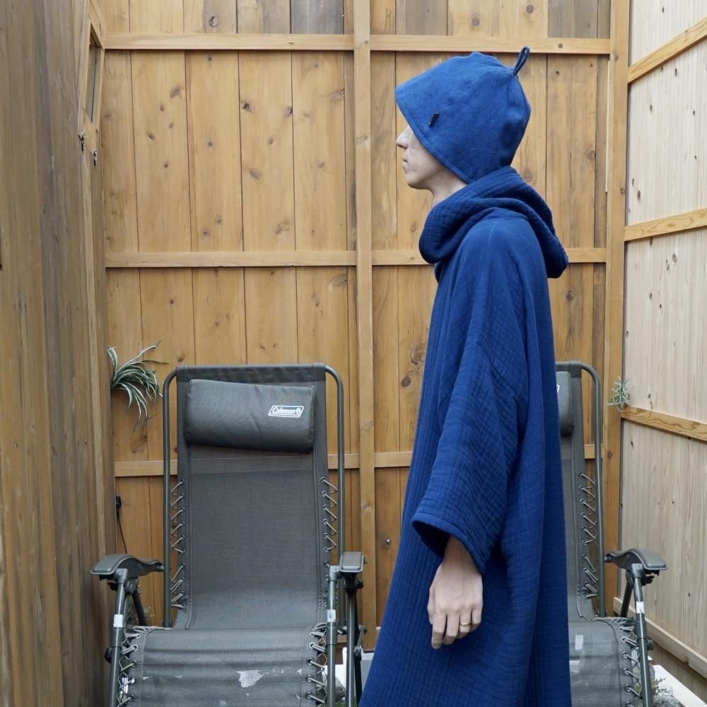 UZUiRO サウナハット | 三河木綿刺し子織 - UZUiRO/公式オンラインショップ