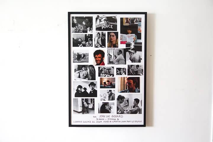 ジャン リュック ゴダールのポスター貴重 アニエスベー Jean Luc