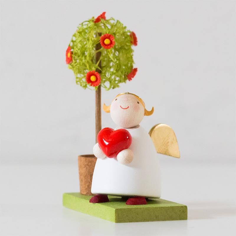 Guenter Reichel ギュンター・ライヒェル ハートを抱く天使と木 - 商