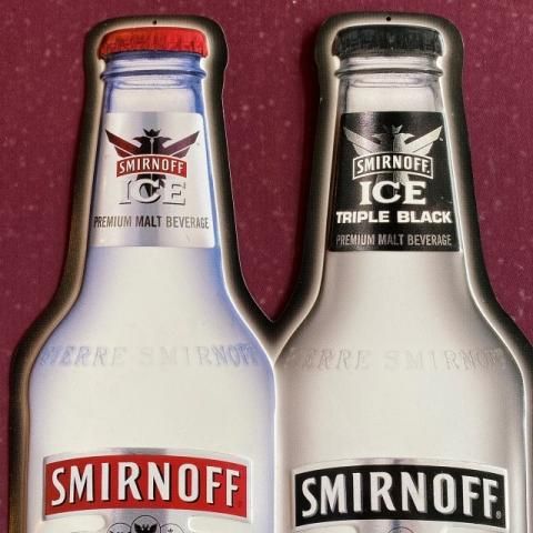 スミノフ SMIRNOFF パブミラー アンティーク アメリカン ヴィンテージ