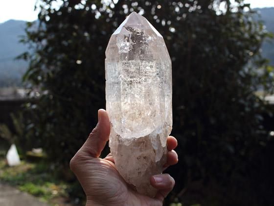 サインジ産ヒマラヤ水晶ポイント - ヒマラヤ水晶専門店 ヒマラヤン