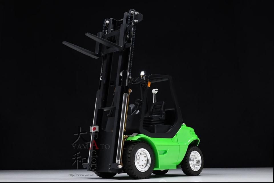 油圧動作ラジコンLESU 1/14 フォークリフトフルセット（うまく動きませ