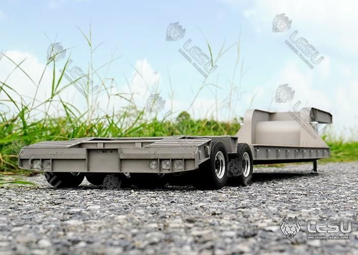 タミヤ1/14トラック用16輪スイングサス低床重トレーラー タミヤ 1/14