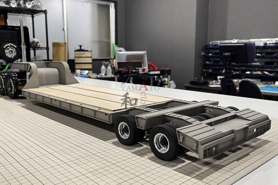 1/14重機トレーラー荷台 タミヤ1/14に使用可能な重トレーラー荷台