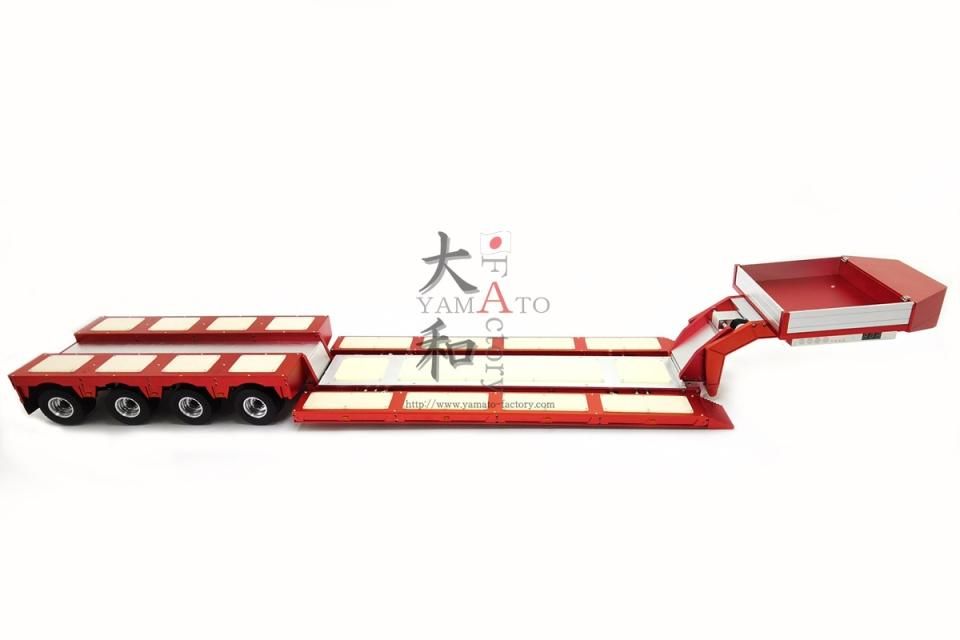 みっちゃんTAMIYAタミヤ1/14 R Cトレーラ16輪低床台車 みっちゃん