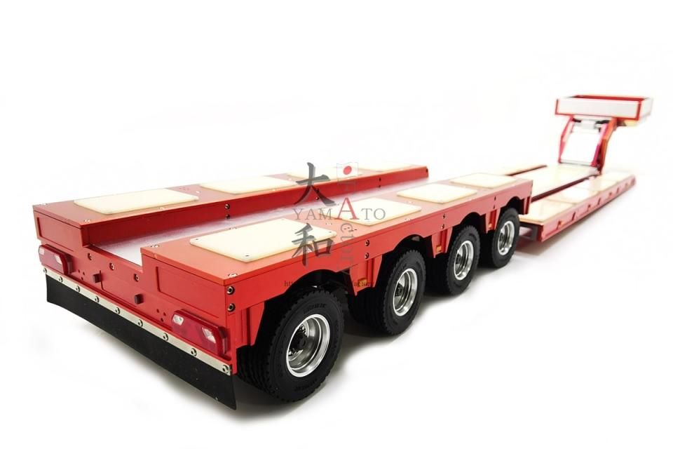 みっちゃんTAMIYAタミヤ1/14 R Cトレーラ16輪低床台車 みっちゃん