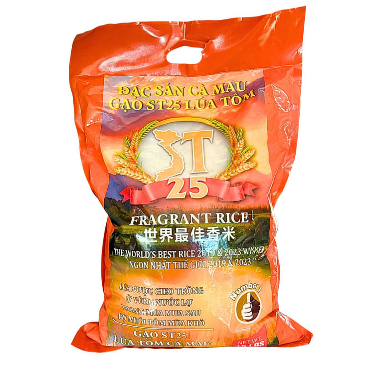Gạo ST-25 Lúa Tôm Cà Mau 15 lb - Weee!